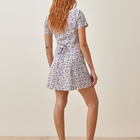 NWOT Reformation Margeaux Dress Johanna - Picture 4 of 6